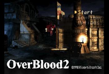 Overblood 2 Title Screen